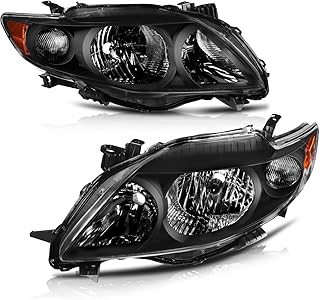 Headlight Assembly 2009-2010 Corolla