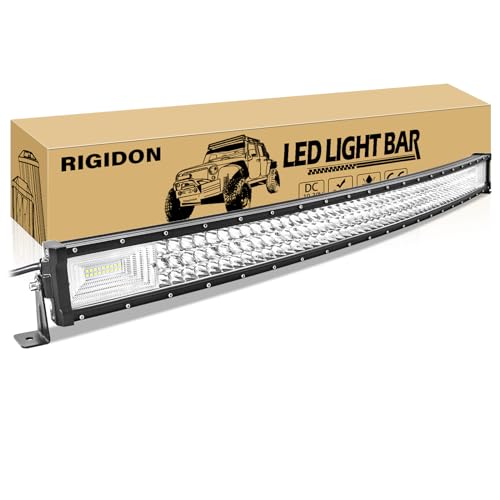 42-Inch 540W Curved LED Light Bar with Flood and Spot Combo