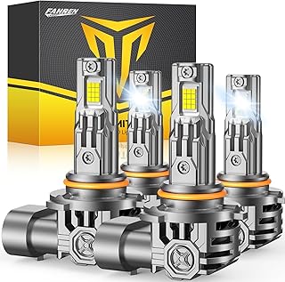 9005/HB3 9006/HB4 LED Bulbs Combo, 100000LM, Pack of 4