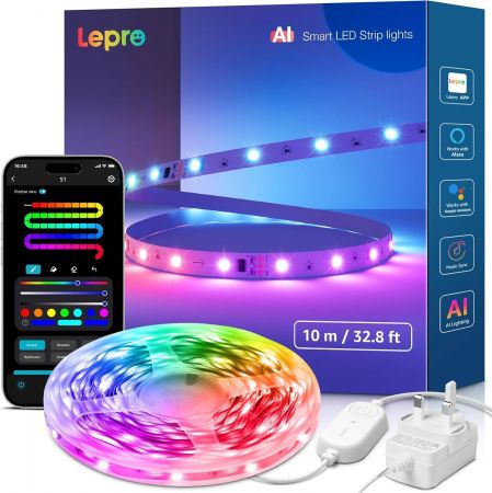 alexa controlled led light strip