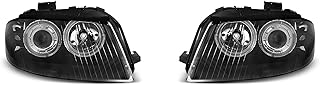 VR-1137 Audi A3 Headlight Assembly - Black