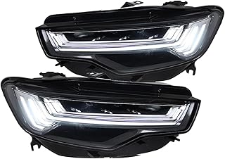 2PCS All LED Headlight for Audi A6 C7 2012-2018