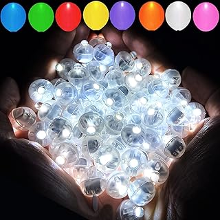 White Balloon Lights - LED Mini Light for Parties