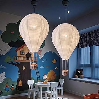 2PCS Hot Air Balloon Lamp Shades - Handmade Decor