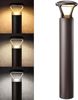 LEONLITE 3CCT LED Bollard Light 42" 14W-24W UL Listed