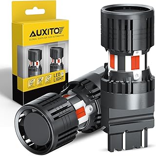AUXITO 3156 3157 LED Red Bulbs, 2-Pack