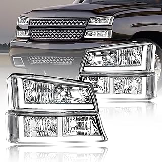 FULLUX LED DRL Headlights Assembly 