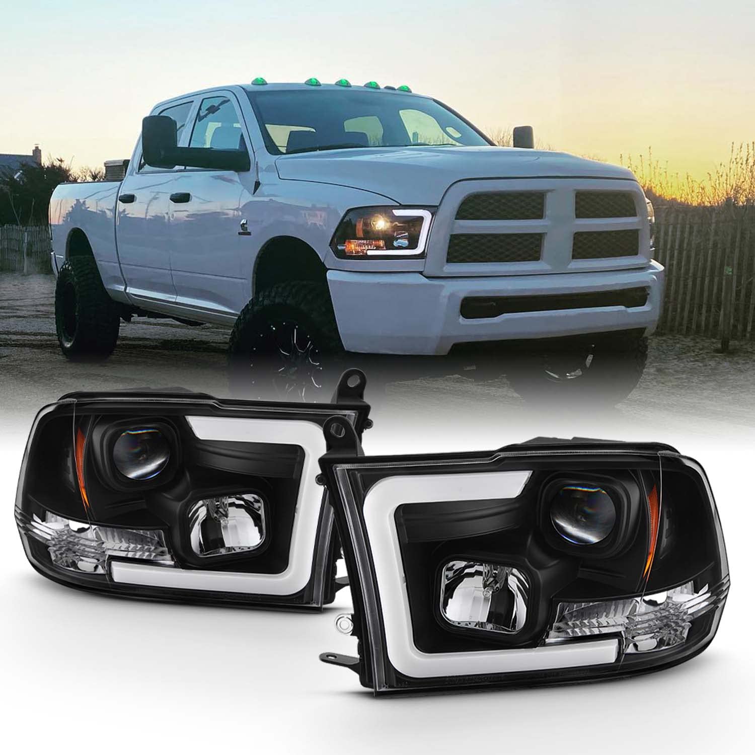 Dodge Ram Aftermarket Headlights