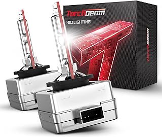 Torchbeam D1S HID Bulbs 6000K, Pack of 2