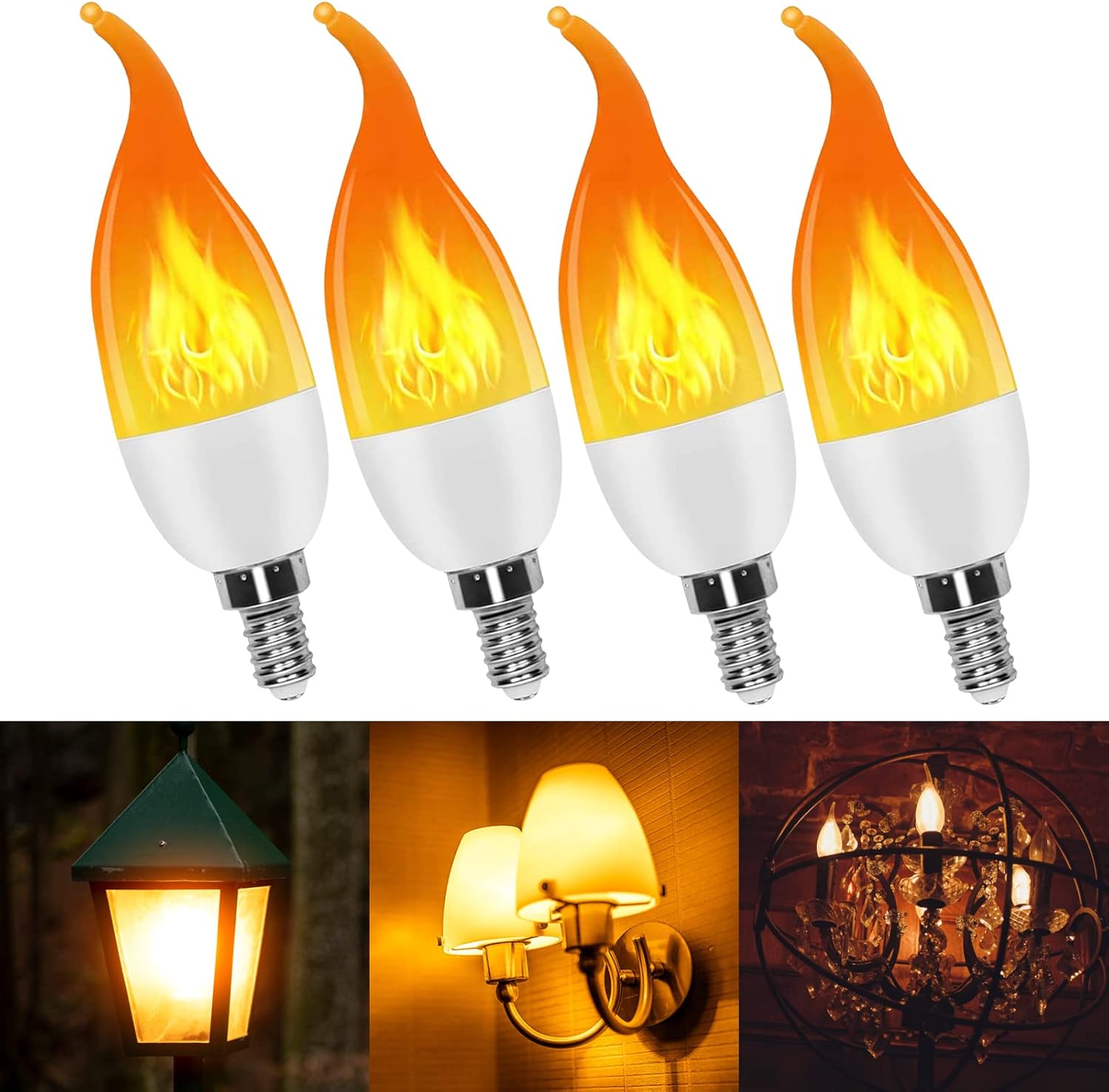 flame light bulbs