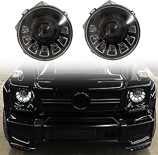 W463 Headlight Assembly with LED for Mercedes G Class 2009-2018