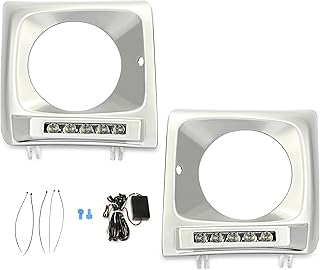 HECASA Headlight Bezel with DRL for Mercedes W463 G-Class