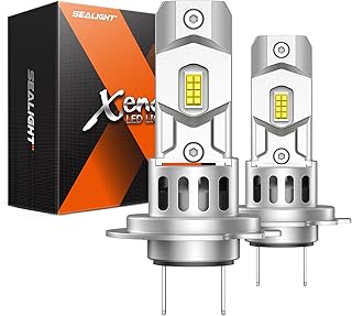 SEALIGHT H7 Bulbs, 64,000LM, 6500K, Pack of 2