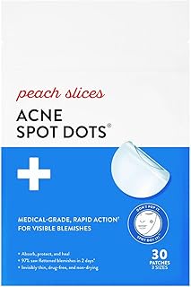 Peach Slices Acne Spot Dots - 30 Count