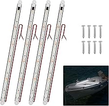 LED Boat Interior Lights, 4 Pcs, White