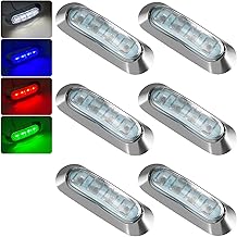 RGB Boat Courtesy Lights, 6 Pcs