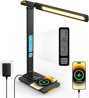 LED Desk Lamp with Wireless Charger CH-4396