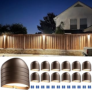LEONLITE 12-Pack LED Deck Lights, 250LM