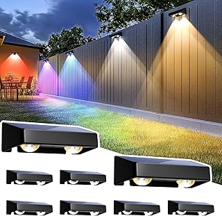 SOLPEX Color Changing Solar Lights, 8 Pack