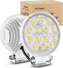 Nilight Marine LED Pods - 4.5 Inch Flood Lights