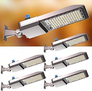 320W LED Parking Lot Lights 52500LM 5000K ETL Listed