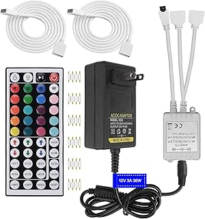 44 Key IR LED Light Remote with 12V Power Supply
