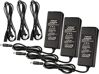 12V 5A Power Supply for LED Strip Light (3 Pack)
