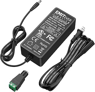 60W LED Power Adapter for Strip Lights and Cameras