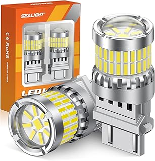 SEALIGHT 3157 LED Bulb White, Pack of 2