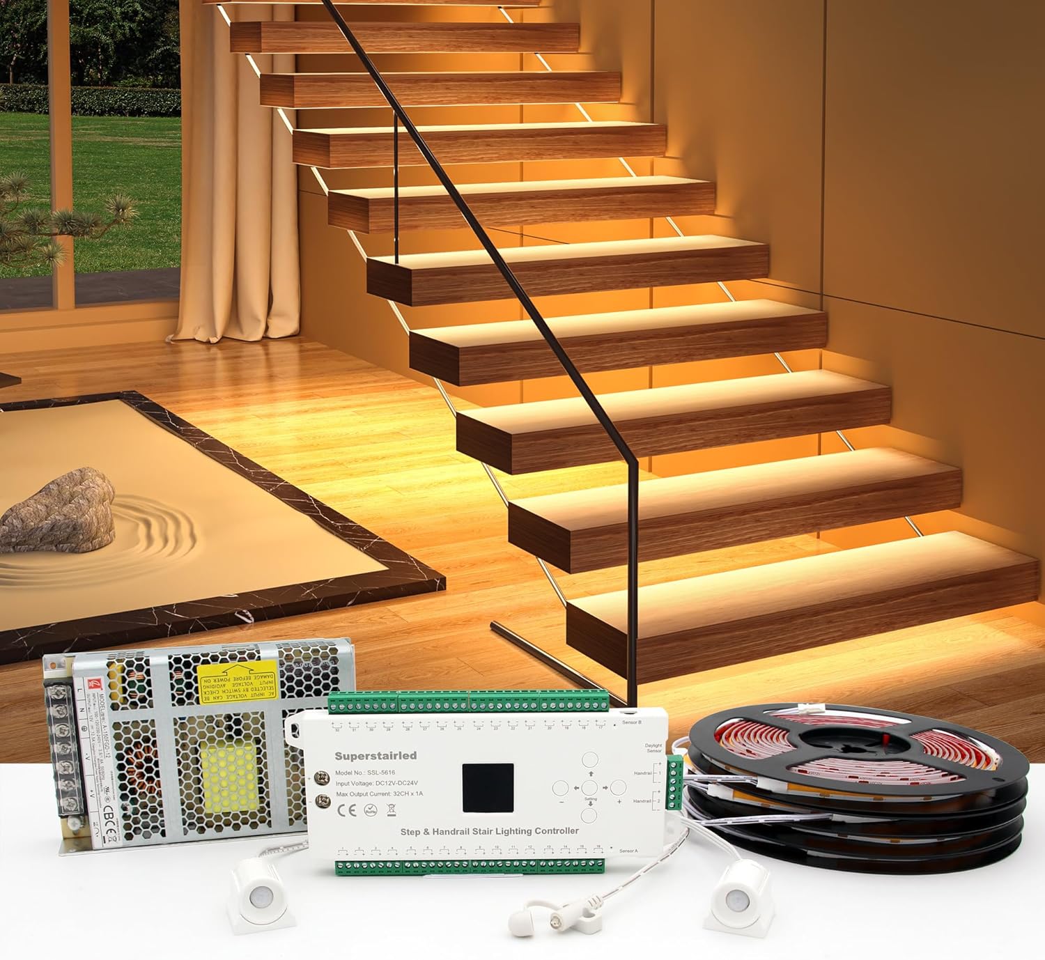 led stair lights
