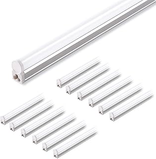 Barrina Pack of 12 LED T5 Shop Light 4FT