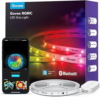 Govee 32.8ft RGBIC LED Strip Lights, App Control