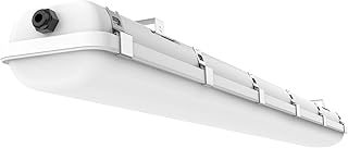 HYPERLITE 4FT 40W LED Vapor Tight Light, 5000K, Waterproof