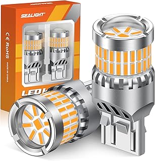 SEALIGHT 7440 7443 LED Bulbs Amber Yellow 2 Pack
