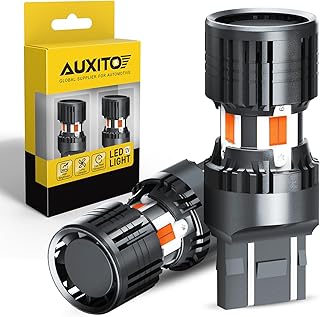 AUXITO 2025 7440 7443 LED Bulbs Amber Yellow 2 Pack
