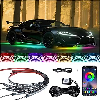 Underglow LED Lights 4PCS RGB Neon Kit APP Control