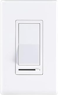 Cloudy Bay In-Wall Dimmer Switch, Cover Plate Included