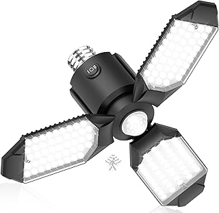 8000LM Motion Activated Garage Light, 1 Pack