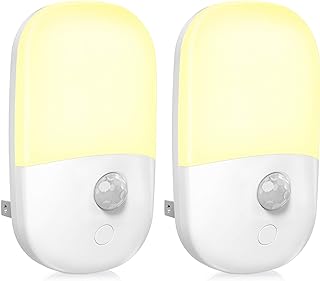 MAZ-TEK Dimmable Motion Sensor Night Light, 2 Pack