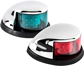 LED Boat Navigation Light - Red & Green