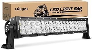 Nilight 22" 120W LED Light Bar Combo