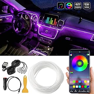 MAODANER RGB Car LED Strip Light with App Control