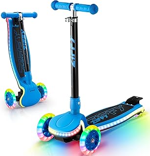 3-Wheel Kids Scooter with LED Lights