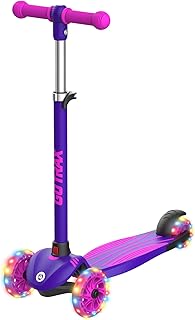 Kids Kick Scooter with LED Wheels
