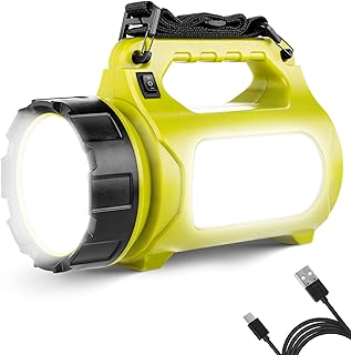 LE Rechargeable LED Lantern - 1000LM Camping Flashlight with Power Bank