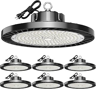 UFO LED High Bay Lights 200W 30,000LM 6 Pack