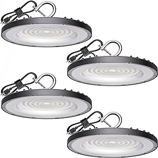 4 Pack UFO LED High Bay Light 150W 21,000LM