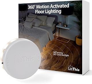 Motion Sensor Under Bed Lights, Patented 360° Night Light