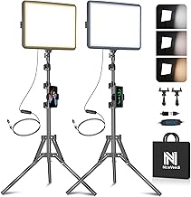 2-Pack LED Video Light Kit