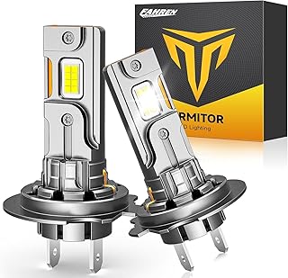 H7/H7LL Light Bulbs, 30,000LM, 6500K White, Pack of 2